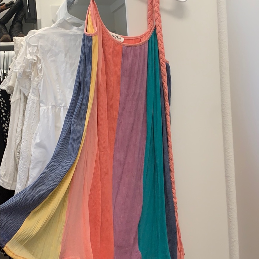 Color Block Pastel Sundress
